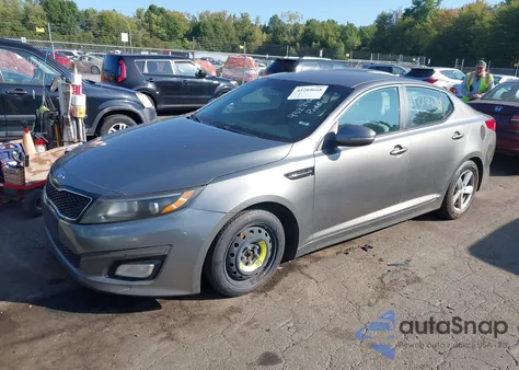 2015 Kia Optima Lx z USA, uszkodzony, nr VIN 5XXGM4A76FG467100